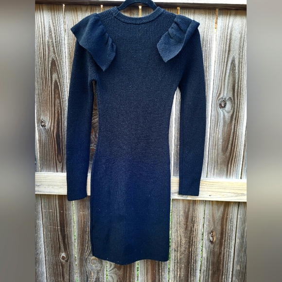 All Saints Merino Wool Knit Sweater Dress Size Small - Picture 4 of 6